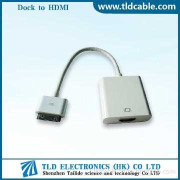 Dock Connector to HDMI Adapter Cable for iPad
